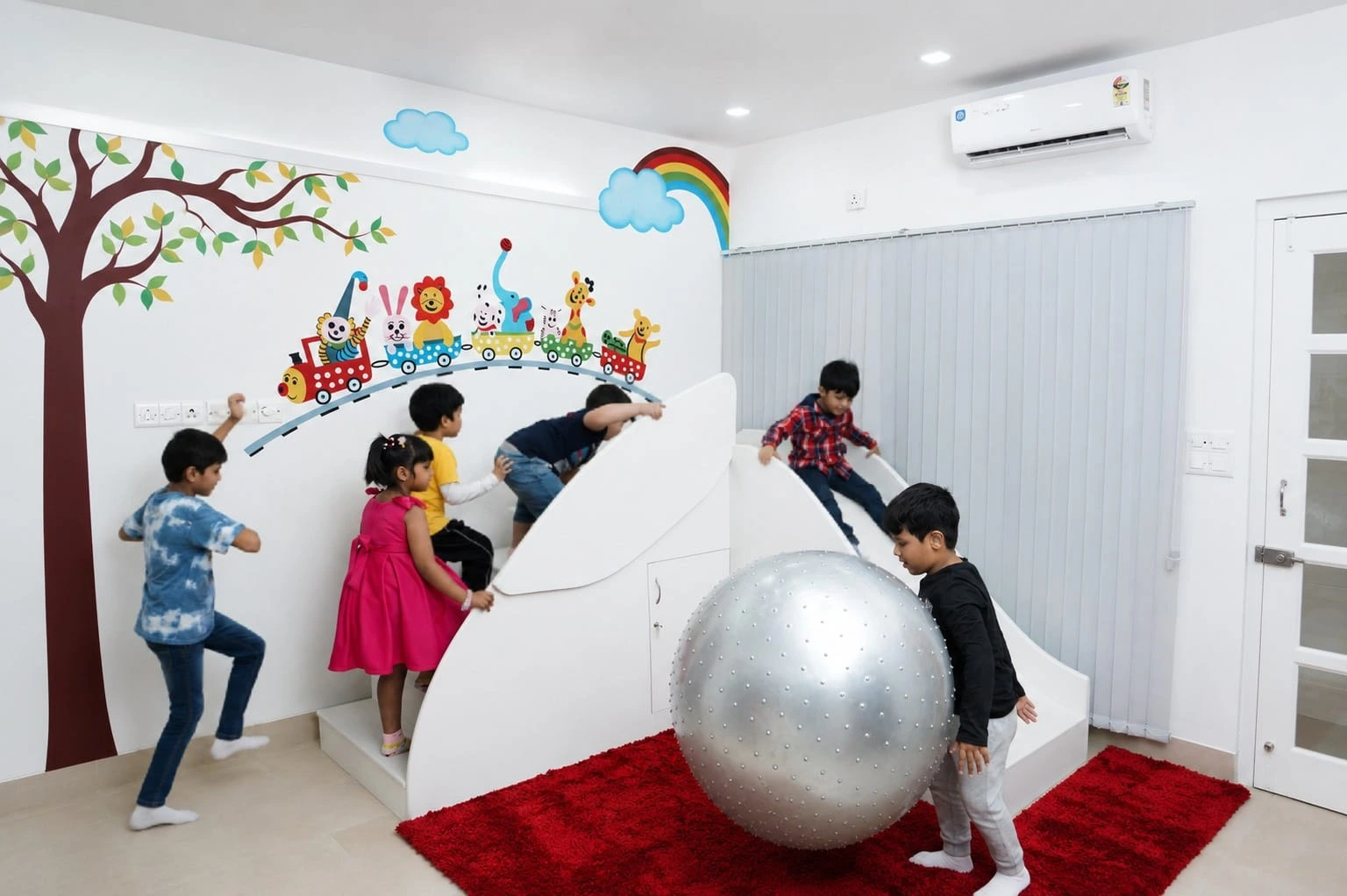Happy child engaged in therapy session at KiddieRocks Special Needs School in Dhanmondi Dhaka